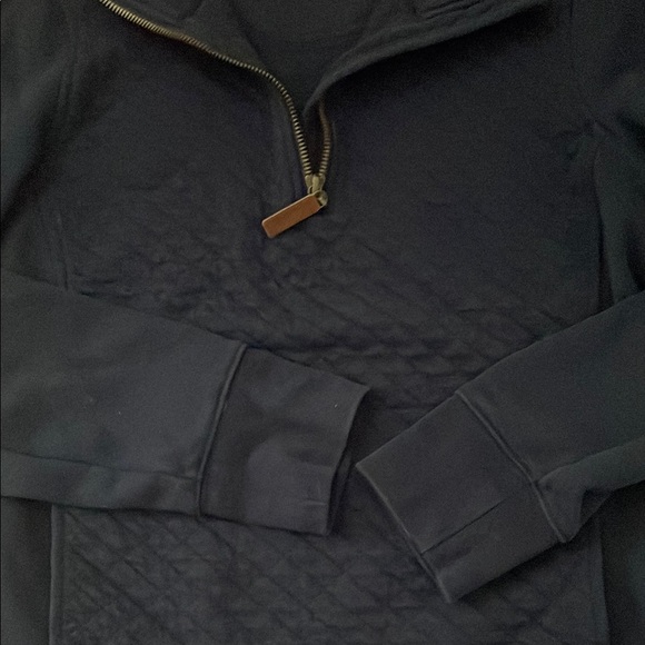 LL Bean Navy Half-Zip Pullover - Picture 5 of 7